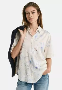 Блузка на пуговицах GANT, песочный