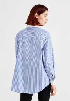 Блузка на пуговицах GAP, черный