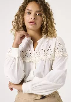 Блузка на пуговицах Garcia, белый