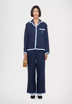 Блузка на пуговицах GARRICK SHIRT Sleeper, синий