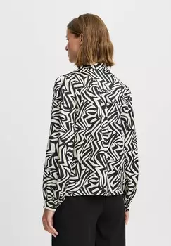 Блузка на пуговицах GEMOTRINE b.young, черный