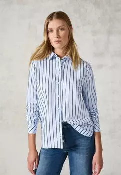 Блузка на пуговицах GESTREIFTE Cecil, светло-голубой