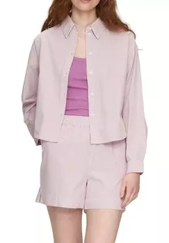 Блузка на пуговицах GESTREIFTES QS, кремовый