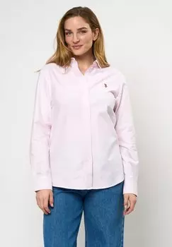 Блузка на пуговицах GINA U.S. Polo Assn., светло-розовый