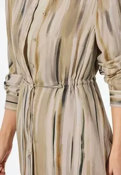 Блузка на пуговицах GOLDNER, бежевый