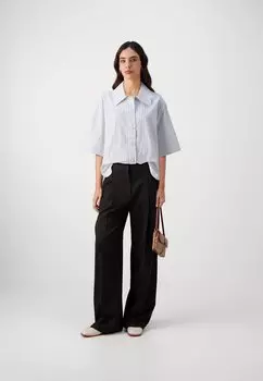 Блузка на пуговицах Grace Libertine-Libertine, черный/белый