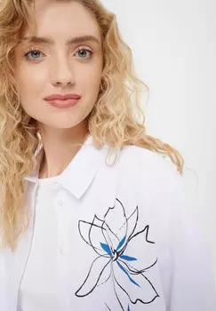 Блузка на пуговицах Greenpoint, молочный