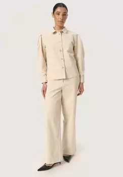 Блузка на пуговицах HELLE Soaked in Luxury, кремовый