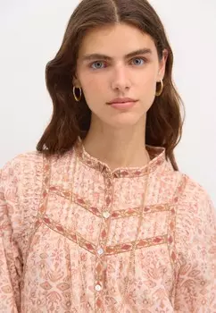 Блузка на пуговицах Hoss Intropia, розовый