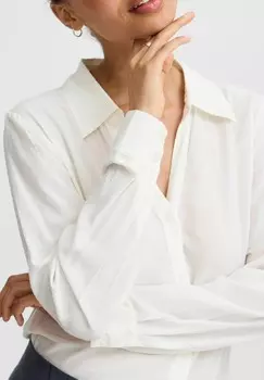 Блузка на пуговицах HUBBA REG b.young, белый