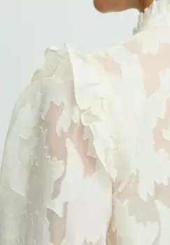 Блузка на пуговицах IFLOR b.young, бежевый