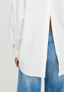 Блузка на пуговицах IHSADIA SH ICHI, белый