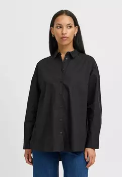 Блузка на пуговицах IHSADIA SH ICHI, черный