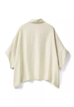 Блузка на пуговицах IN BLEND United Colors of Benetton, бежевый