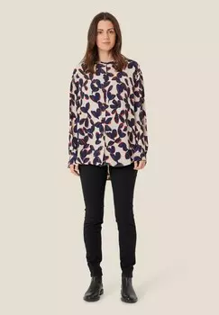 Блузка на пуговицах INEO Masai, оранжевый