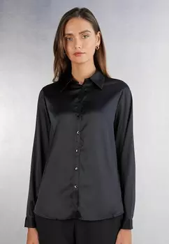 Блузка на пуговицах Intimissimi, черный