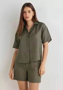 Блузка на пуговицах Intimissimi, хаки