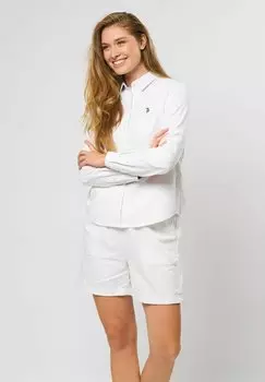 Блузка на пуговицах ISA U.S. Polo Assn., белый