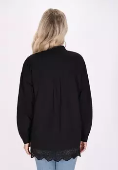 Блузка на пуговицах IZIA, черный
