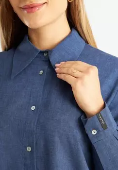 Блузка на пуговицах Jascha Stockholm, темно-синий
