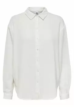 Блузка на пуговицах JDY, белый