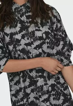 Блузка на пуговицах JDY, серый