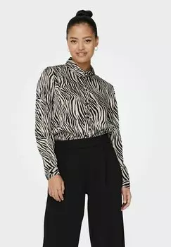 Блузка на пуговицах Jdyfifi Short JDY, бежевый