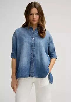 Блузка на пуговицах JOOP! Jeans, синий