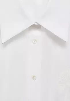 Блузка на пуговицах JUM Mango, кремовый