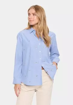 Блузка на пуговицах JUNOSZ Saint Tropez, синий