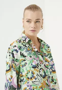 Блузка на пуговицах Just Like You, светло-зеленый