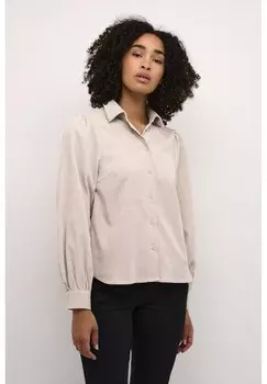 Блузка на пуговицах Kaffe, серый