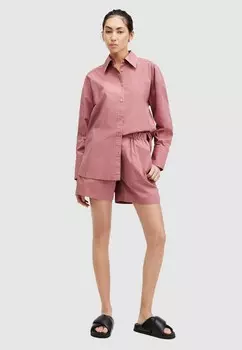 Блузка на пуговицах KARINA AllSaints, розовый