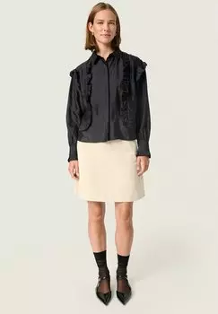 Блузка на пуговицах KAROLINA Soaked in Luxury, черный