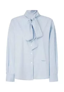 Блузка на пуговицах KARYSHA Pepe Jeans, синий