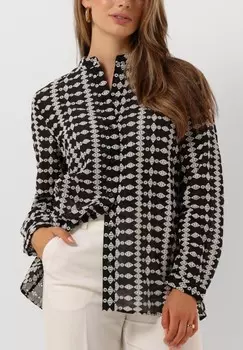 Блузка на пуговицах KELSEY Modstrm, черный