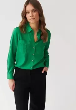 Блузка на пуговицах KORSANA TATUUM, зеленый