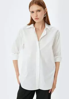 Блузка на пуговицах Koton, белый