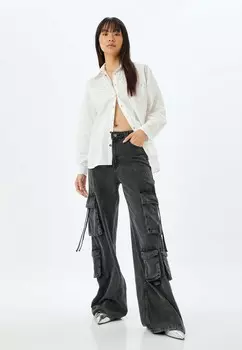 Блузка на пуговицах Koton, белый