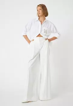 Блузка на пуговицах Koton, молочный