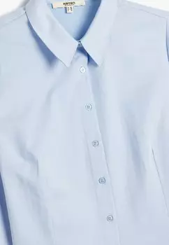 Блузка на пуговицах Koton, синий