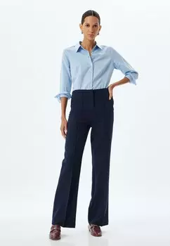 Блузка на пуговицах Koton, синий