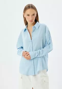 Блузка на пуговицах Koton, синий