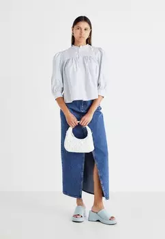 Блузка на пуговицах KRISMA Pepe Jeans, светло-голубой