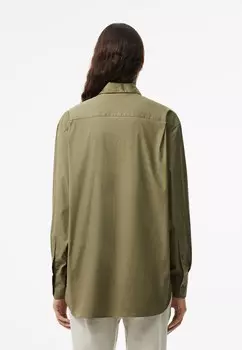 Блузка на пуговицах Lacoste, зеленый