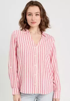 Блузка на пуговицах LANGARM Cache Cache, красный