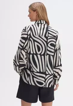 Блузка на пуговицах LANGARMBLUSE FUMINE Opus, черный