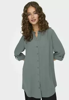 Блузка на пуговицах LANGE EINFAR JDY, цвет Mottled Green