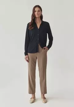 Блузка на пуговицах LARYSA TATUUM, темно-синий