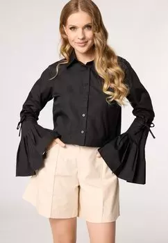 Блузка на пуговицах Laurella, черный